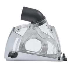 Cutting Dust Shroud for Angle Grinders, 100-125 mm Angle Grinder Dust Shroud with 6 Clamping Washers & 125 mm Diamond Grinding Cup Wheel, Adjustable Cutting Depth, Connect to Vacuum Cleaner