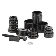Wheel Bearing Press Kit, 23 PCS FWD Bearing Puller Tools, for Front Wheel Drive Bearing Removal and Installation, Wheel Bearing Tool with Sliding Screw, Bushings, Sleeve Plates, Storage Case