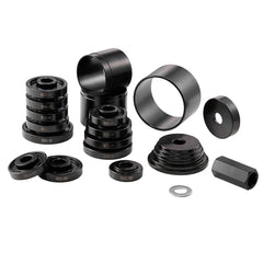 Wheel Bearing Press Kit, 23 PCS FWD Bearing Puller Tools, for Front Wheel Drive Bearing Removal and Installation, Wheel Bearing Tool with Sliding Screw, Bushings, Sleeve Plates, Storage Case