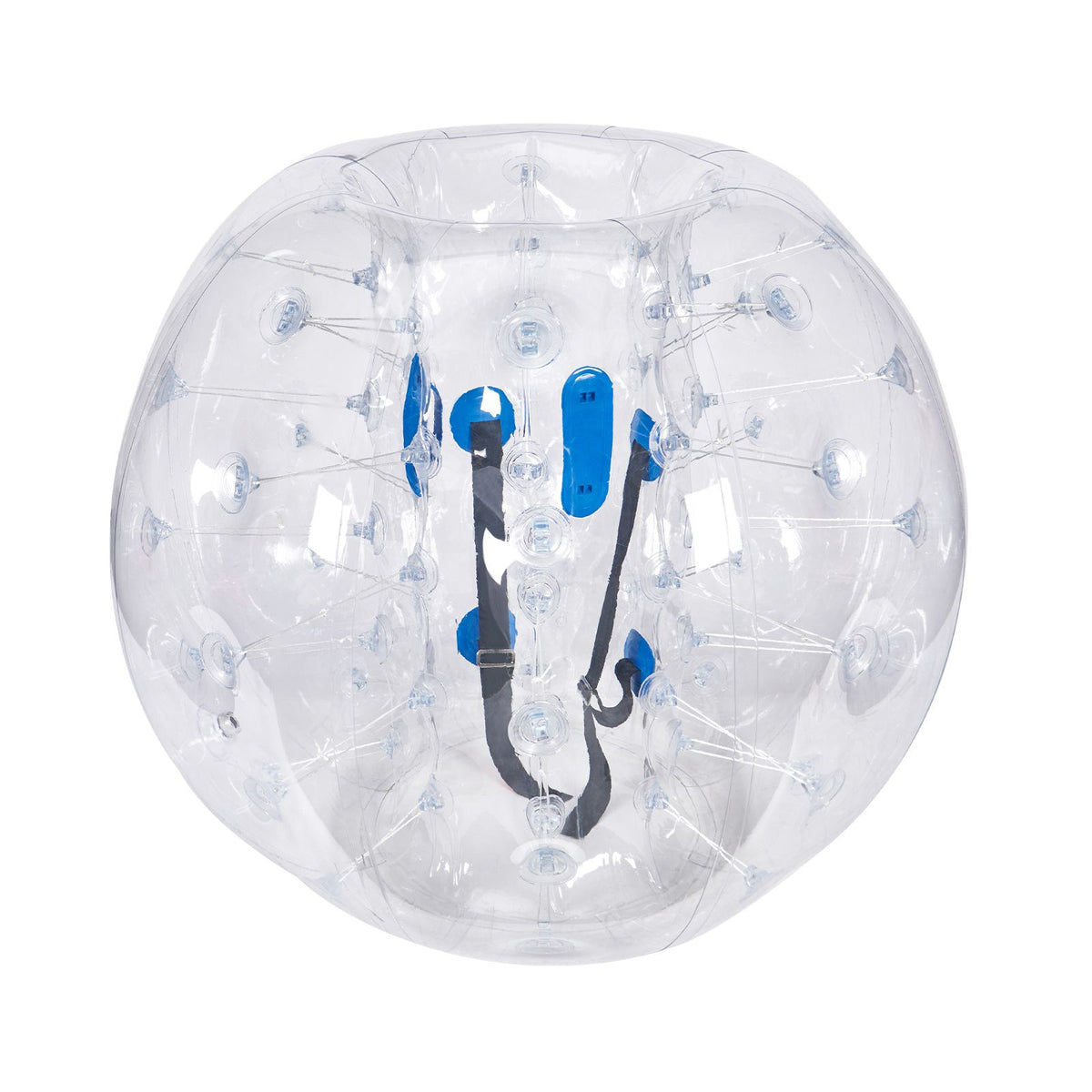 Inflatable Bumper Ball 1-Pack, 4FT/1.2M Body Sumo Zorb Balls for Teen & Adult, 0.8mm Thick PVC Human Hamster Bubble Balls for Outdoor Team Gaming Play, Bumper Bopper Toys for Garden, Yard, Park