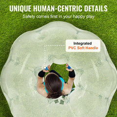 Inflatable Bumper Ball 1-Pack, 4FT/1.2M Body Sumo Zorb Balls for Teen & Adult, 0.8mm Thick PVC Human Hamster Bubble Balls for Outdoor Team Gaming Play, Bumper Bopper Toys for Garden, Yard, Park