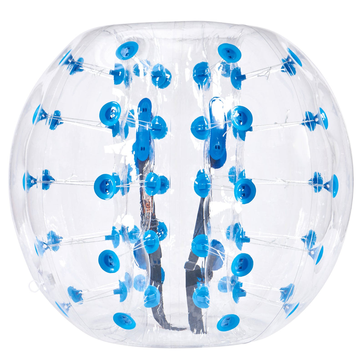 Inflatable Bumper Ball 1-Pack, 4FT/1.2M Body Sumo Zorb Balls for Teen & Adult, 0.8mm Thick PVC Human Hamster Bubble Balls for Outdoor Team Gaming Play, Bumper Bopper Toys for Garden, Yard, Park