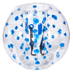 Inflatable Bumper Ball 1-Pack, 4FT/1.2M Body Sumo Zorb Balls for Teen & Adult, 0.8mm Thick PVC Human Hamster Bubble Balls for Outdoor Team Gaming Play, Bumper Bopper Toys for Garden, Yard, Park