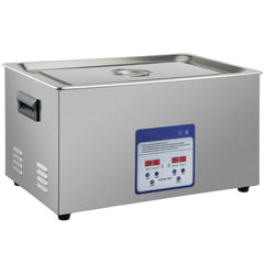 Digital Ultrasonic Cleaner 30L Ultrasonic Cleaning Machine 40kHz Sonic Cleaner Machine 316 & 304 Stainless Steel Ultrasonic Cleaner Machine with Heater & Timer for Cleaning Jewelry Glasses Watch