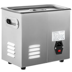 Knob Ultrasonic Cleaner 3L 40kHz Ultrasonic Cleaning Machine Knob Control Sonic Cleaner 304 Stainless Steel Ultrasonic Cleaner Machine with Heater & Timer for Cleaning Jewelry Eyeglasses Watches
