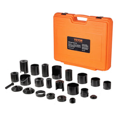 Ball Joint Press Kit, 25 pcsTool Kit, C-press Ball joint Remove and Install Tools, for Most 2WD and 4WD Cars, Heavy Duty Ball Joint Repair Kit for Automotive Repairing
