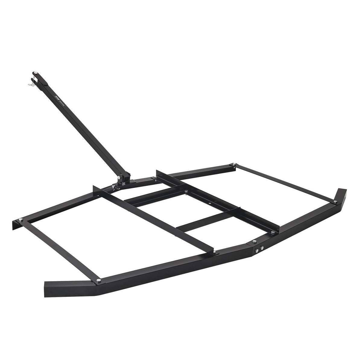 Drag Harrow, 74" Width Tow Behind Drag Harrow, Q235 Steel Driveway Grader with Adjustable Bars & Pin Hitch, Support up to 50 lbs, Tractor Driveway Harrow for ATVs, UTVs, Garden Lawn Tractors