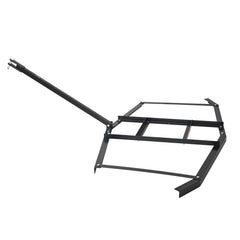 Drag Harrow, 74" Width Tow Behind Drag Harrow, Q235 Steel Driveway Grader with Adjustable Bars & Pin Hitch, Support up to 50 lbs, Tractor Driveway Harrow for ATVs, UTVs, Garden Lawn Tractors