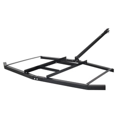 Drag Harrow, 74" Width Tow Behind Drag Harrow, Q235 Steel Driveway Grader with Adjustable Bars & Pin Hitch, Support up to 50 lbs, Tractor Driveway Harrow for ATVs, UTVs, Garden Lawn Tractors