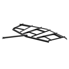 Driveway Drag, 84" Width Tow Behind Drag Harrow, Q235 Steel Driveway Grader with Adjustable Bars, Support up to 50 lbs, Driveway Tractor Harrow for ATVs, UTVs, Garden Lawn Tractors