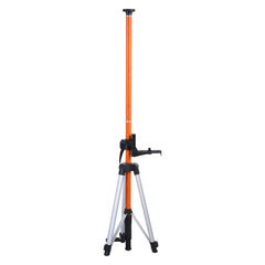 Laser Level Tripod, 1/4"-20 & 5/8"-11 Thread Mount, 40.94-133.85 inch Height Adjustment with Level Bubble & Heavy-duty Stand, Extendable Pole Lightweight Aluminum Tripod for Laser Scanner