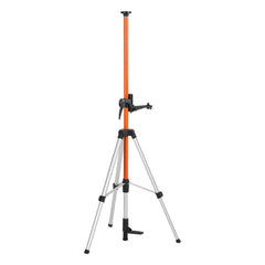 Laser Level Tripod, 1/4"-20 & 5/8"-11 Thread Mount, 40.94-133.85 inch Height Adjustment with Level Bubble & Heavy-duty Stand, Extendable Pole Lightweight Aluminum Tripod for Laser Scanner