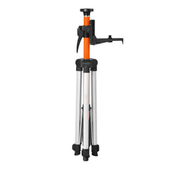 Laser Level Tripod, 1/4"-20 & 5/8"-11 Thread Mount, 40.94-133.85 inch Height Adjustment with Level Bubble & Heavy-duty Stand, Extendable Pole Lightweight Aluminum Tripod for Laser Scanner