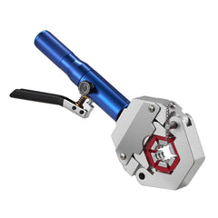 Hydraulic Hose Crimper, Hydra-Krimp AC Hose Crimper Kit with 7 Dies Snap-On, Integral Manual Hydraulic A/C Hoses Crimping Tool for Automotive & Air Conditioning Repair - with Carrying Case