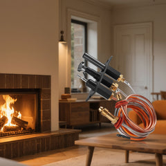 Gas Pilot Assembly, OE 485-510A,4021-736,2103-010 Fireplace Gas Pilot Assembly Kit, Natural Gas Ignition Replacement, Compatible with Quadra-Fire, Heat & Glo, Heatilator Models,Black