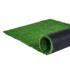 Artifical Grass, 6 x 10 ft Rug Green Turf, 1.38"Fake Door Mat Outdoor Patio Lawn Decoration, Easy to Clean with Drainage Holes, Perfect For Multi-Purpose Home Indoor Entryway Scraper Dog Mats