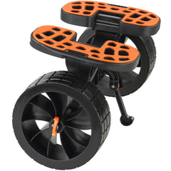 Adjustable Kayak Cart Canoe Boat Carrier 320lbs Load with 10'' Solid Tires