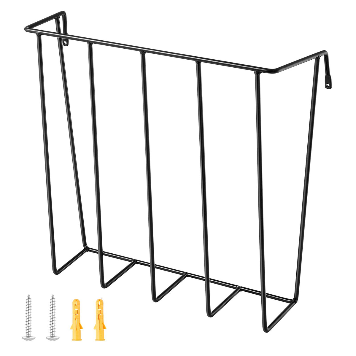 Livestock Hay Feeder 24 Gallons Wall Mounted Goat Hay Rack for Horses
