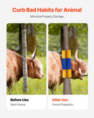 Livestock Scratching Brush 3Pcs Itch Relief Horse Scratcher Brush 17.1 in