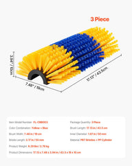 Livestock Scratching Brush 3Pcs Itch Relief Horse Scratcher Brush 17.1 in