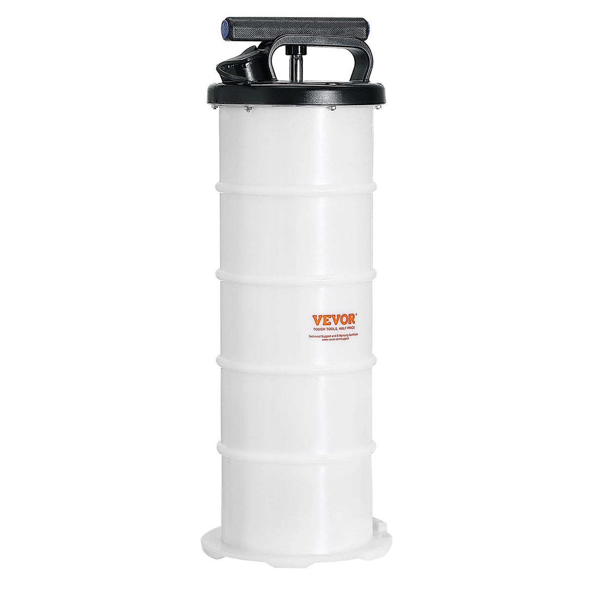 Fluid Extractor, 6.5 Liters Capacity, Manual Hand-Operated Oil Changer Vacuum Fluid Extractor with Dipstick and Suction Hose, Oil Extractor Change Pump for Automotive Fluids Vacuum Evacuation