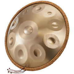 Handpan Drum 22 in 10 Notes D Minor Hand Drum Instrument with Mallet