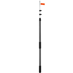 Manual Pole Saw Extendable Tree Pruner 1.5 m-6.1 m Aluminum Alloy Pole