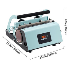 Tumbler Heat Press Machine 11-30oz Mug Press Sublimation Tumblers Green