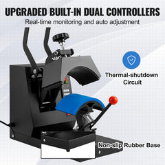 Hat Heat Press Cap Heat Press Machine 4 Heating Pads Sublimation Transfer