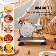 Manual Bread Slicer 0-6" Cheeser Butter Cutting for Kitchen Restaurant