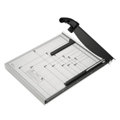 Paper Cutter, Guillotine Trimmer, 457 mm Cut Length, 20 Sheets Capacity, Heavy Duty Guillotine Paper Cutter with Guard Rail/Blade Lock for Cardstock/Cardboard, Paper Trimmer for Home Office