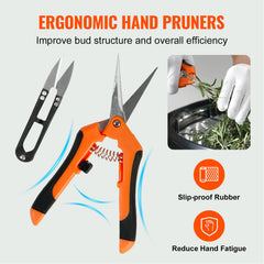 Leaf Bowl Trimmer, 24'' Trimmer Bowl, Manual Bud Trimmer with Stainless-Steel Blades for Twisted Spin Cut, Clear Visibility Dome and Hand Pruner Included, for Cutting Leaves, Buds, Flowers