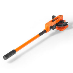 Pipe Tube Bender, 3/8" to 1" OD Manual Pipe Tube Bender with 7 Bending Dies, 180° Copper Aluminum Pipes Bending Tools for HVAC Air Conditioning Refrigerator Auto Repair