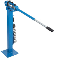 YP-38 Metal Bender 1"-3" Flat Bar Square Rod Bending 7 Dies w/ Floor Stand