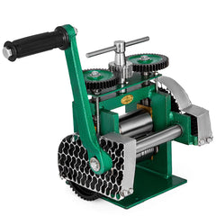 Combination Rolling Mill Machine Roller Width: 120 mm, Roller Diameter: 55 mm Rolling Mill Jewellery 85mm Roller Width Flat Rolling Manual Jewelry Press Tabletting Tool Jewelry DIY Tools
