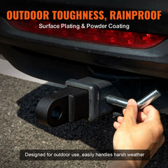 50mm Trailer Shackle Hitch Receiver Heavy Duty Tow Recovery for Truck Jeep