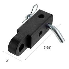 50mm Trailer Shackle Hitch Receiver Heavy Duty Tow Recovery for Truck Jeep