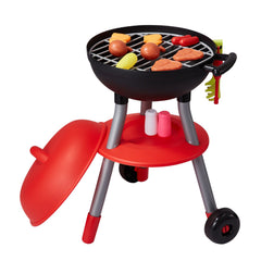 28 PCS BBQ Grill Playset, Kids Toys Kitchen Playset with Sound & Light, Little Chef Play, Interactive Grill Play Food Cooking Playset Barbecue Toy Grill for Toddlers Boys Girls 3-5 Birthday Gift