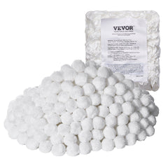 Pool Filter Balls for Sand Filter, 2.1 kg, Filter Balls Replace Pool Filter Sand, Reusable Polyester Fiber Filter Media Balls with Wash Bag, for Swimming Pool Above Ground Pool Aquarium Tank