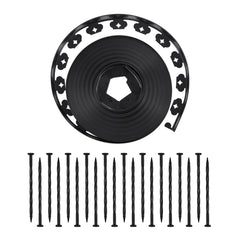 Landscape Edging, 3000 x 4 cm Plastic Garden Border Edging with 120 Spikes, No Dig, Flexible Lawn Edgings Roll, UV-Resistant Mini Fence Borders Pathway Edgings for Flower Beds Yard Paver