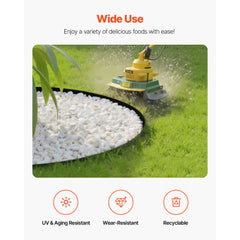 Landscape Edging, 3000 x 4 cm Plastic Garden Border Edging with 120 Spikes, No Dig, Flexible Lawn Edgings Roll, UV-Resistant Mini Fence Borders Pathway Edgings for Flower Beds Yard Paver