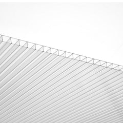 15 Pack Polycarbonate Greenhouse Panels, 2' X 4' X 0.24'' Roof Panels Sheets, Waterproof UV Protected Corrugated Plastic Roofing, Impact Resistance Clear Roofing Sheets for Greenhouse/Garden