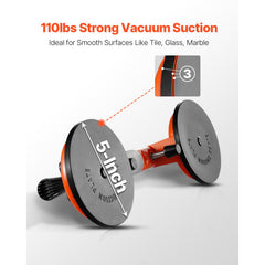 Seamless Seam Setter 5" Suction Cup for Countertop Seam Joining & Leveling