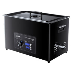 30L Ultrasonic Cleaner, Professional Ultrasonic Cleaner Machine with Knob Control, Stainless Steel Cleaning Machine with Basket and Cleaning Ball, for Watches, Razors, Jewelry, Coins and More
