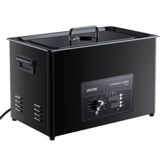 30L Ultrasonic Cleaner, Professional Ultrasonic Cleaner Machine with Knob Control, Stainless Steel Cleaning Machine with Basket and Cleaning Ball, for Watches, Razors, Jewelry, Coins and More