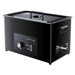 30L Ultrasonic Cleaner, Professional Ultrasonic Cleaner Machine with Knob Control, Stainless Steel Cleaning Machine with Basket and Cleaning Ball, for Watches, Razors, Jewelry, Coins and More