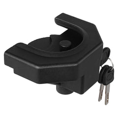 Trailer Hitch Lock Kit, Compatible with 58.7 mm Couplers, Heavy-Duty Anti-Theft Trailer Ball Lock with 3 Keys & Padlock, Prying-Resistant & Impact-Resistant, Fits for RVs, Boats, Trailers