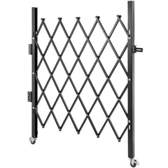Single Folding Security Gate Folding Door Gate 48"H x 66"W Scissor Gate