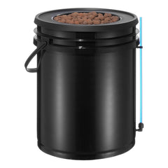 DWC Hydroponics Grow System Deep Water Culture with Top Drip 2 Buckets