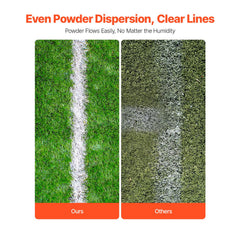 Dry Line Marker 2-Wheel 50 or 100 mm Lines Heavy Duty Steel Chalker 11.3kg